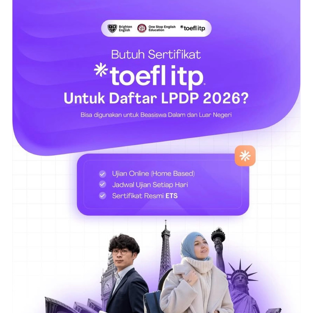 TOEFL ITP BAHASA INGGRIS