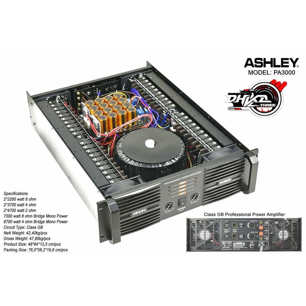 POWER ASHLEY PA 3000 Class GB / Power Ashley Pa 3000 GB / power ashley pa 3000 / ashley pa3000 gb