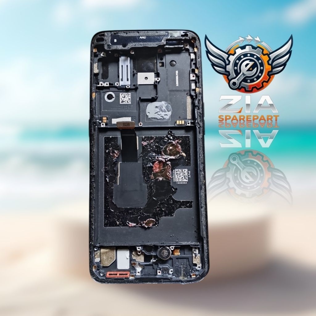 FRAME LCD/TATAKAN/BUZEL/TULANG TENGAH OPPO RENO 2 COPOTAN