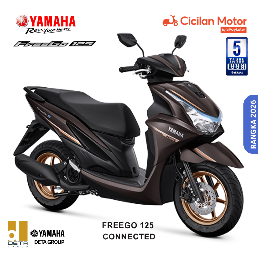 Sepeda Motor Yamaha Freego 125 Connected