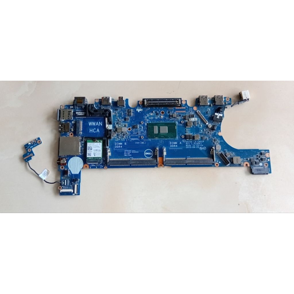 mainboard dell e7270 core i5 7th