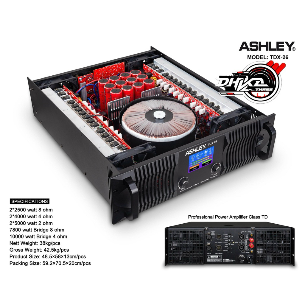 POWER ASHLEY TDX-26 CLASS TD ORIGINAL / Power Ashley TDX-26 Class TD original / power ashley tdx 26 