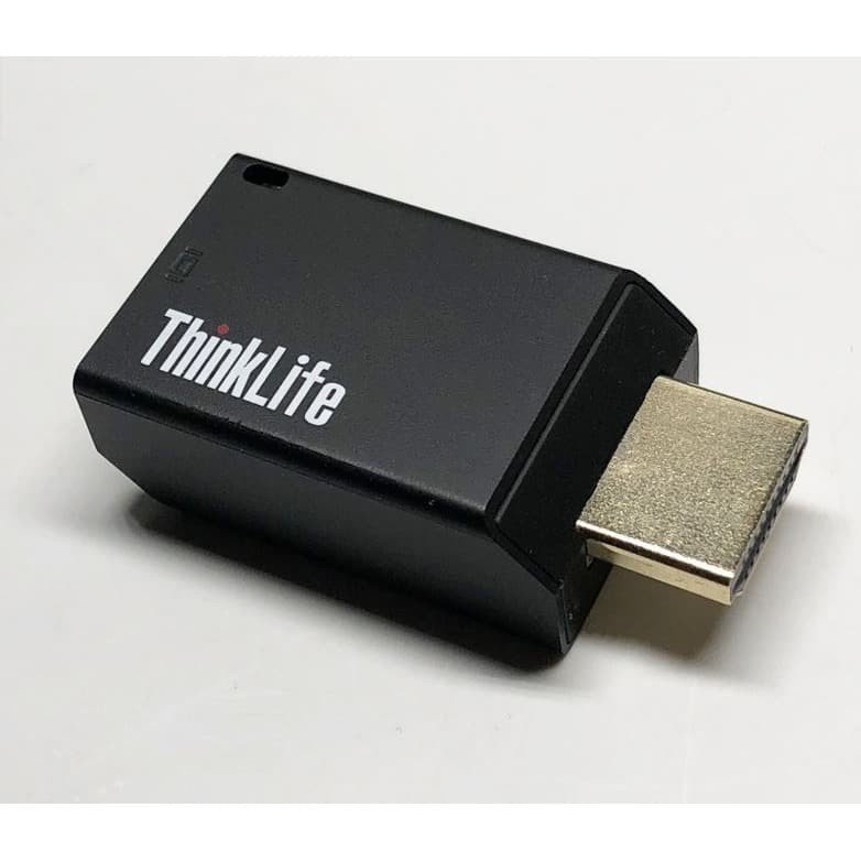 Lenovo Thinkpad HDMI ke VGA Adapter Laptop HD Converter Proyektor Original Garansi Tukar Baru