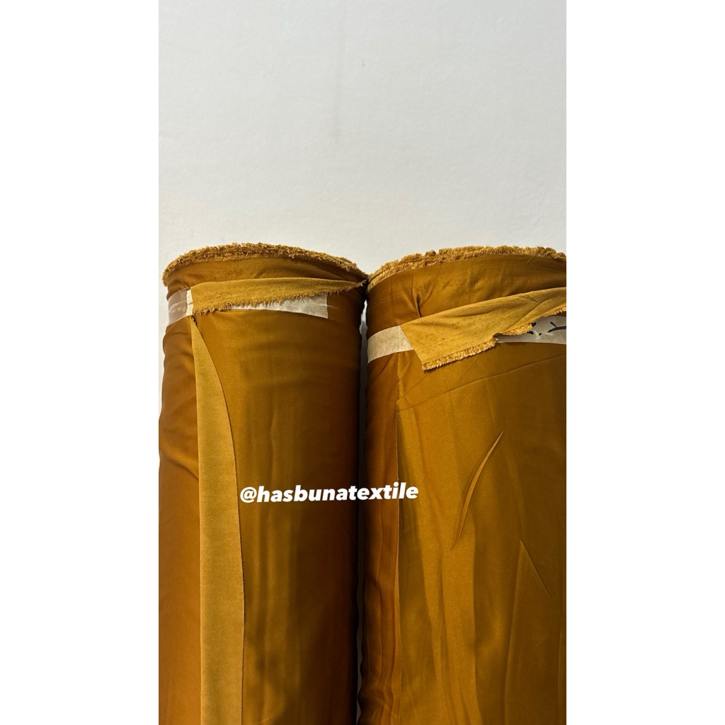 KAIN MICRO SUEDE KUNING KENARI KAIN PERMIUM TEBALA LENTUR