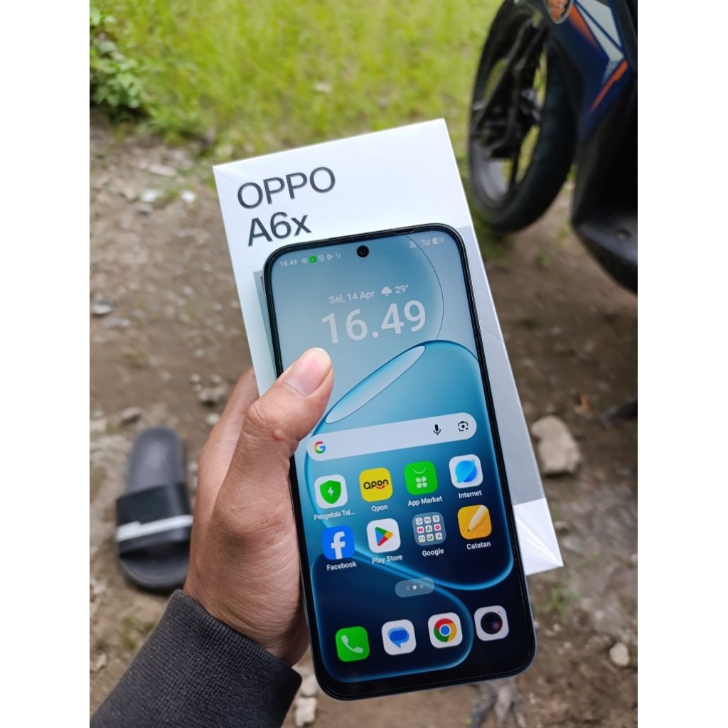 Oppo A6x 6/256 original second berkualitas