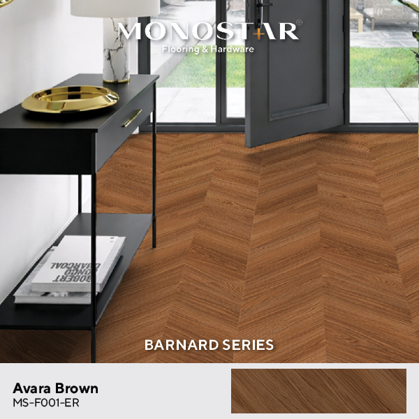 MONOSTAR SPC FLOORING - AVARA BROWN