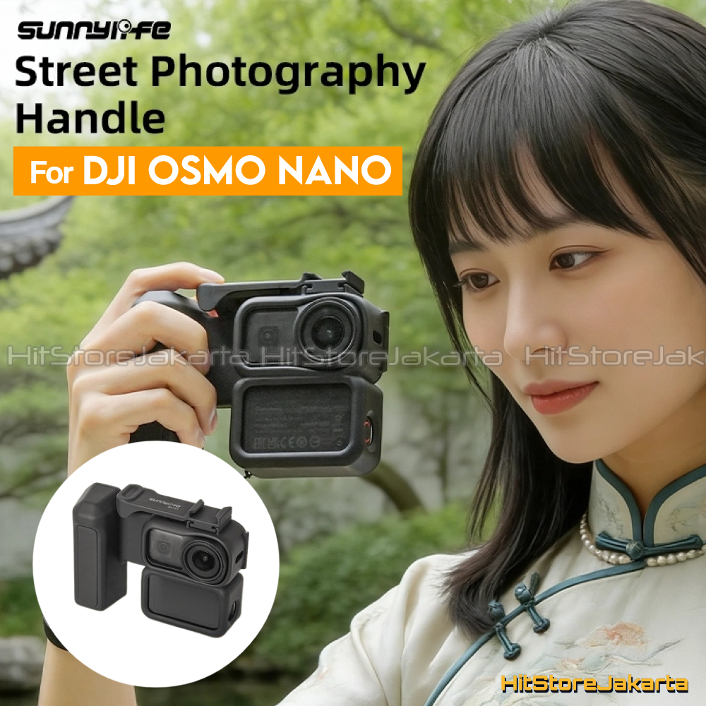 Sunnylife Hand Grip for DJI Osmo NANO Street Photography Grip Handle Grip Protective Frame