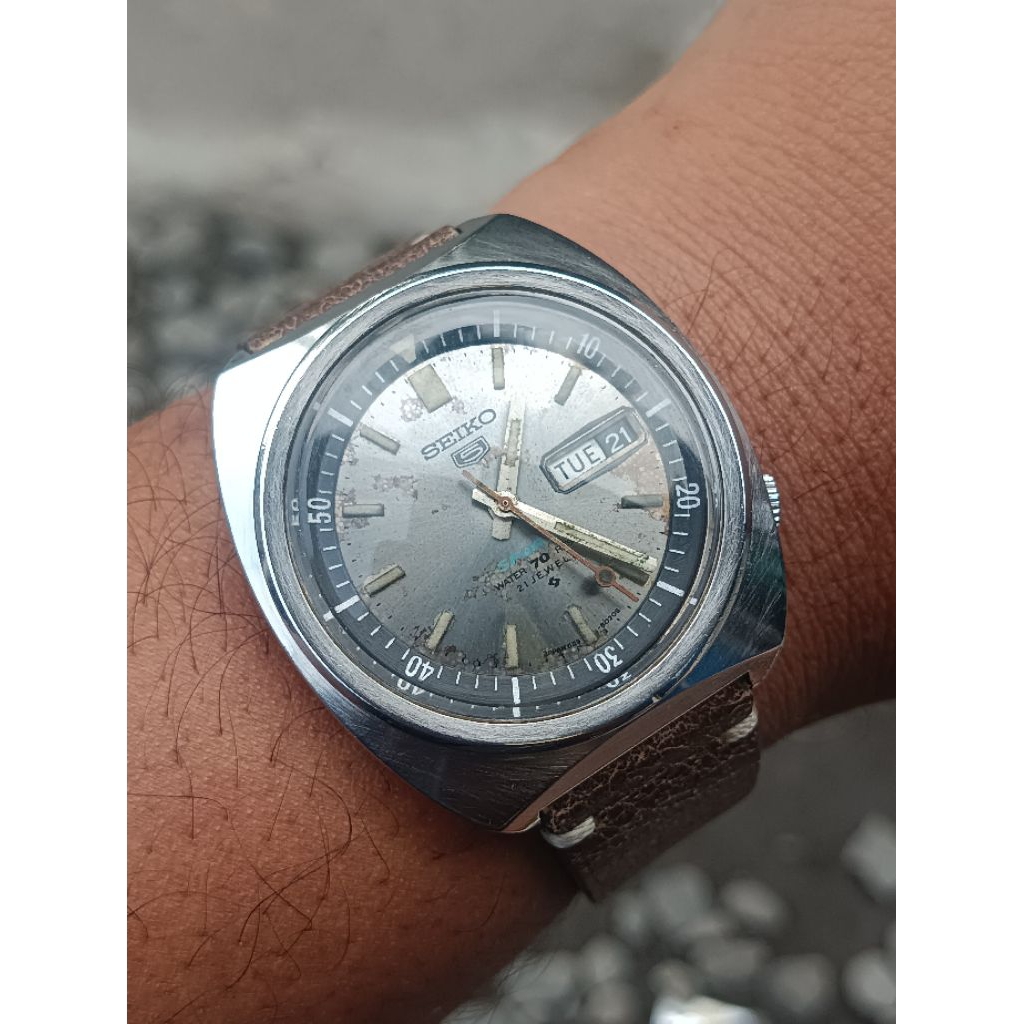Seiko 5 Sports Baby Pogue 21J 6119-6023 vintage