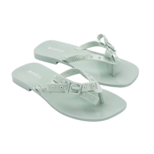 Sandal Jepit Wanita Melissa Harmonic Squared Ad Green