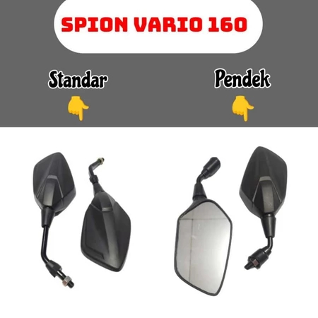 Kaca Spion Standar Honda ADV Vario 125 160 Pendek Sepasang