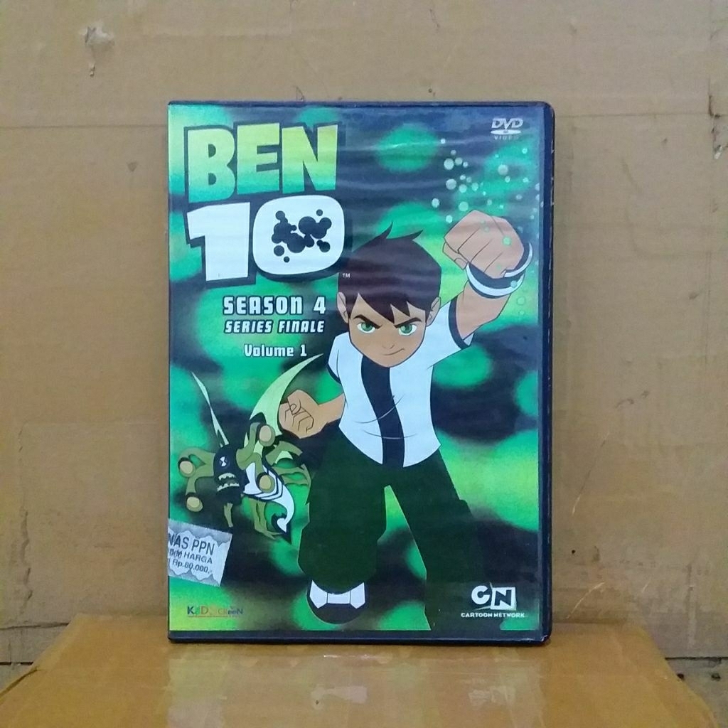 DVD ORIGINAL BEN 10 SEASON 4 VOL 1-4