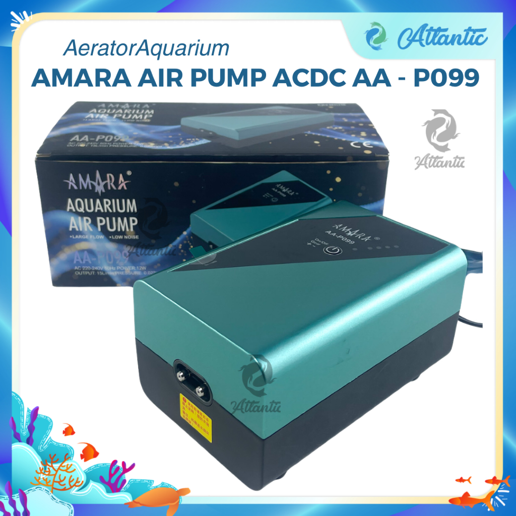 Amara Air Pump AA P099 Aerator Aquarium Low Noise Aerator Amara