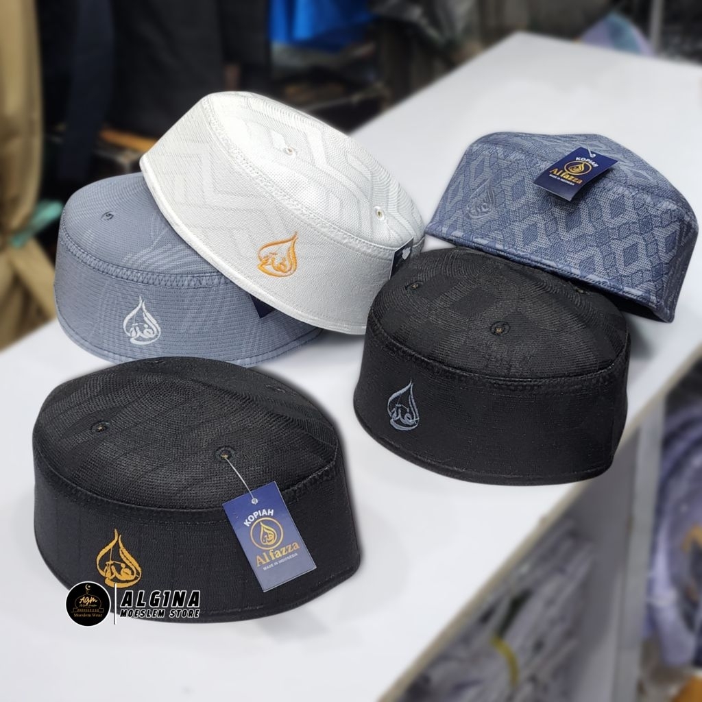 Kopiah Al Fazza Warna Motif | Kopiah Malaysia Motif | PECI Malaysia AlFazza Terbaru
