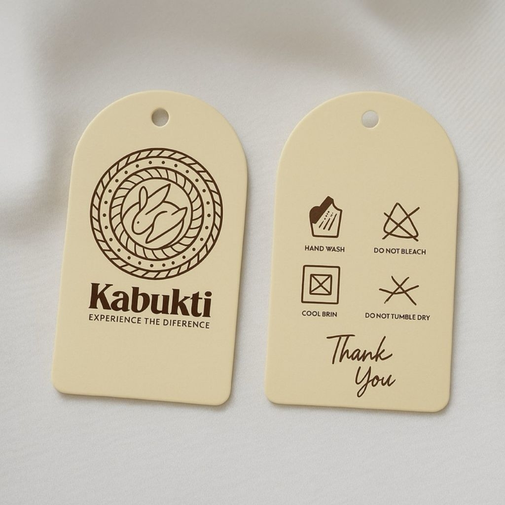 Custom hangtag tebal 700gsm/1200pcs/hangtag baju/hangtag kertas/hangtag distro/hangtag premium/hangt