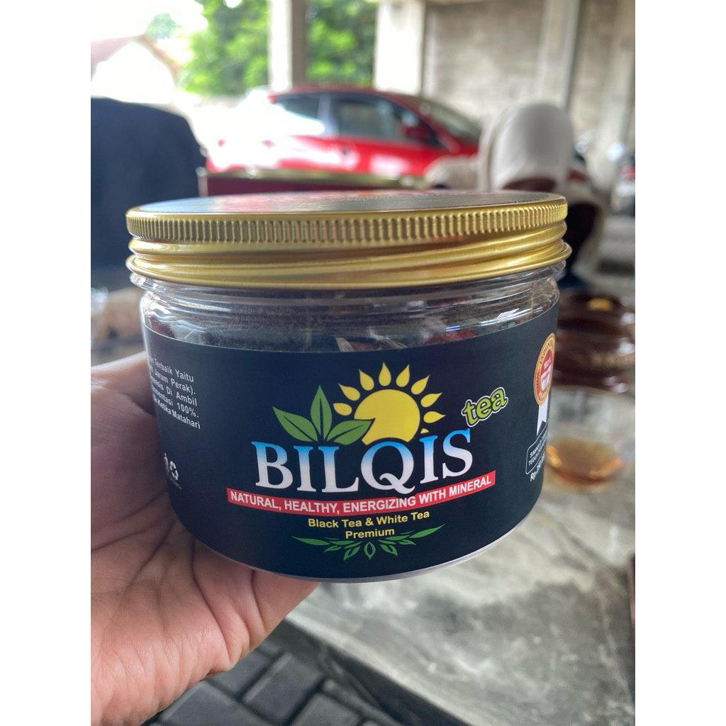 Bilqistea 100% Original Teh Hitam dan Teh Putih