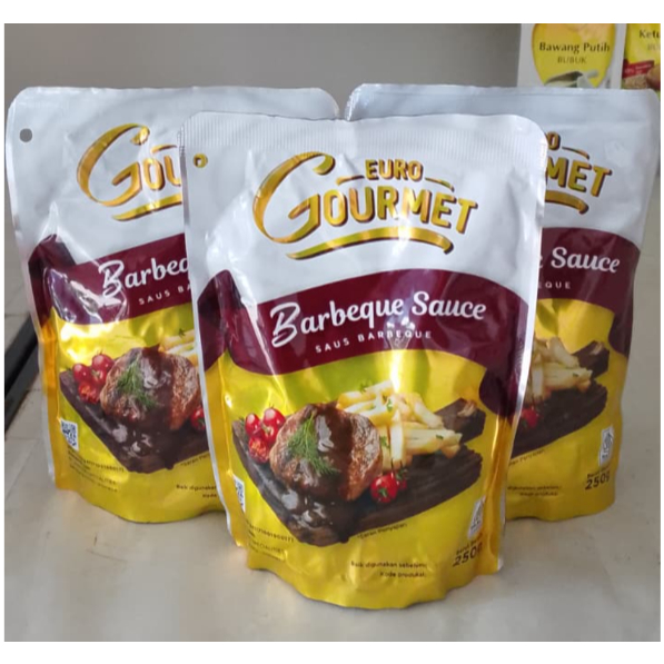 Euro Gourmet Saus Steak BBQ Barbeque 250 Gram
