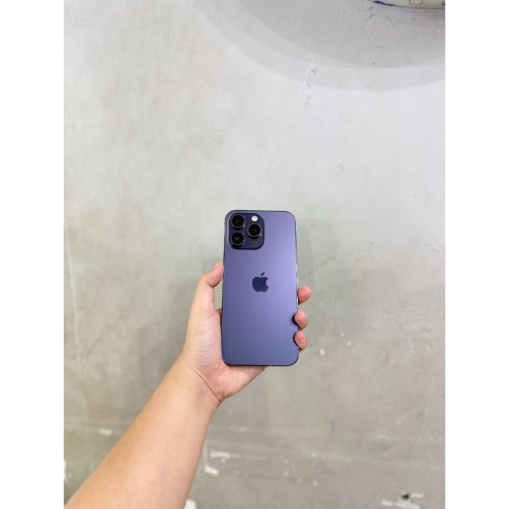 IPHONE 14 PRO MAX 256GB SECOND RESMI INDONESIA FULLSET