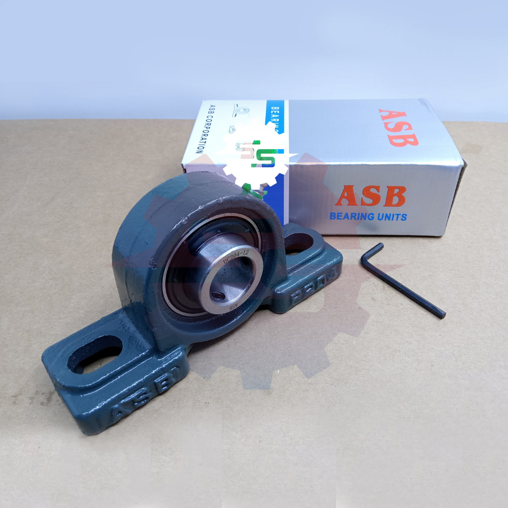 Pillow Block UCp 204-12 Laher Bearing Duduk Ukuran AS 19mm