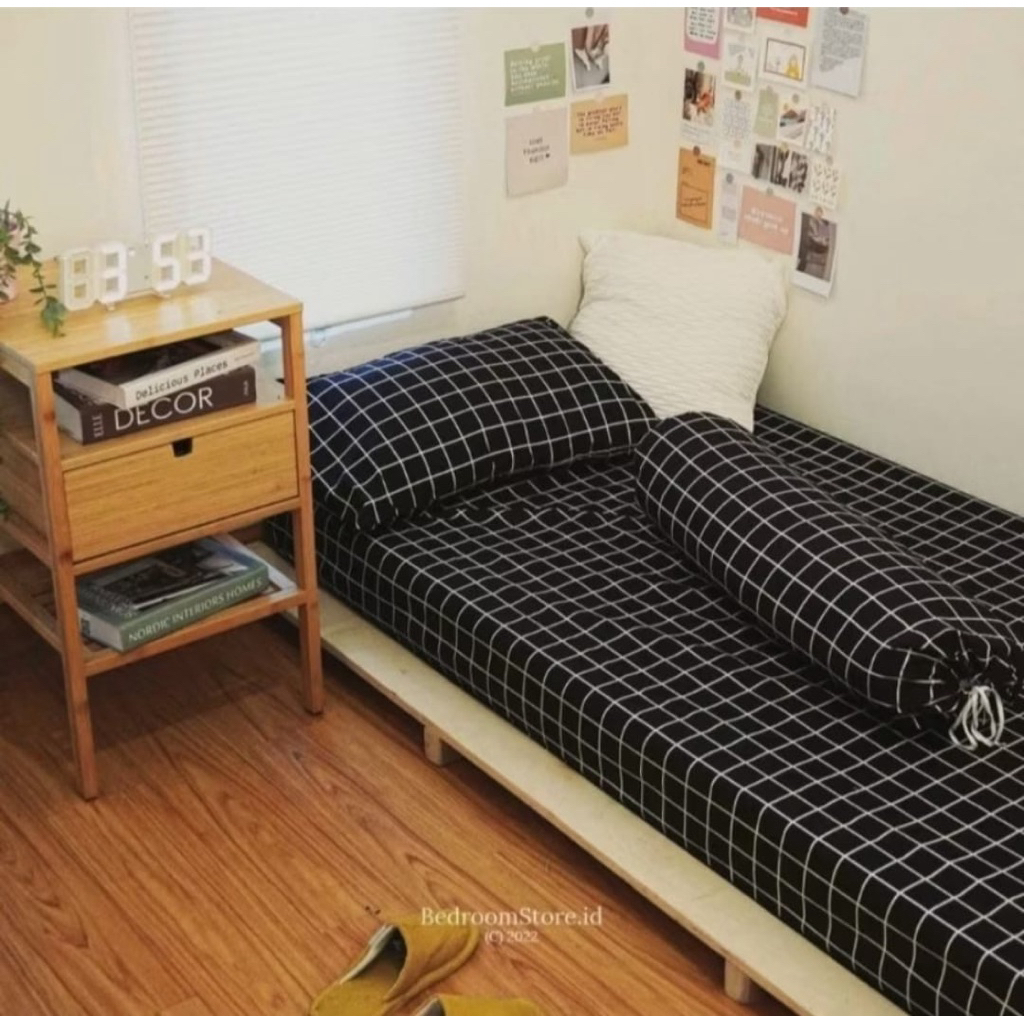 (TERMURAH) SPREI KOTAK KEKINIAN/SPREI KOTAK PREMIUM LOKAL/SPREI KOTAK AESTHETIC