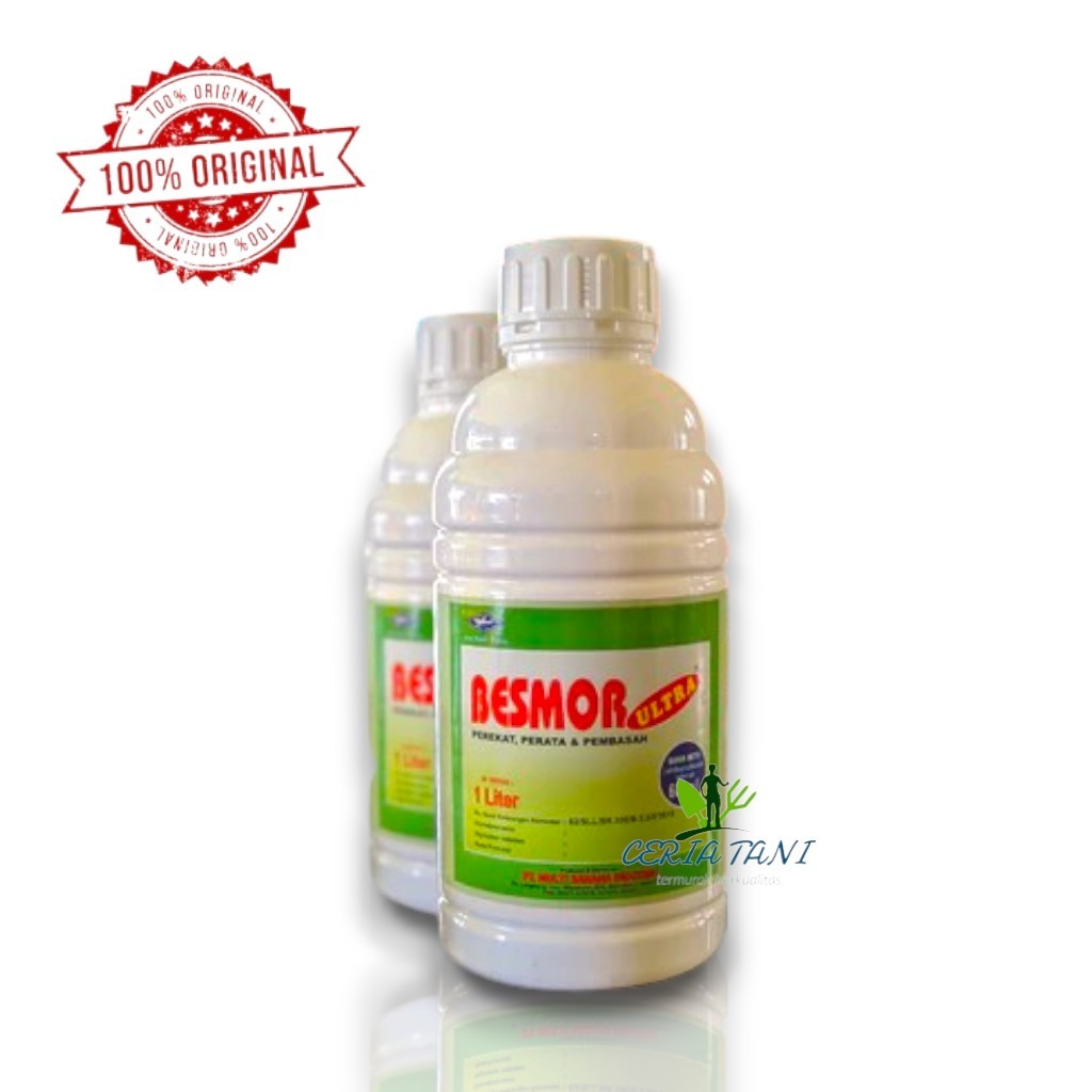 PEREKAT PESTISIDA BESMOR ULTRA 600SL kemasan 1 liter