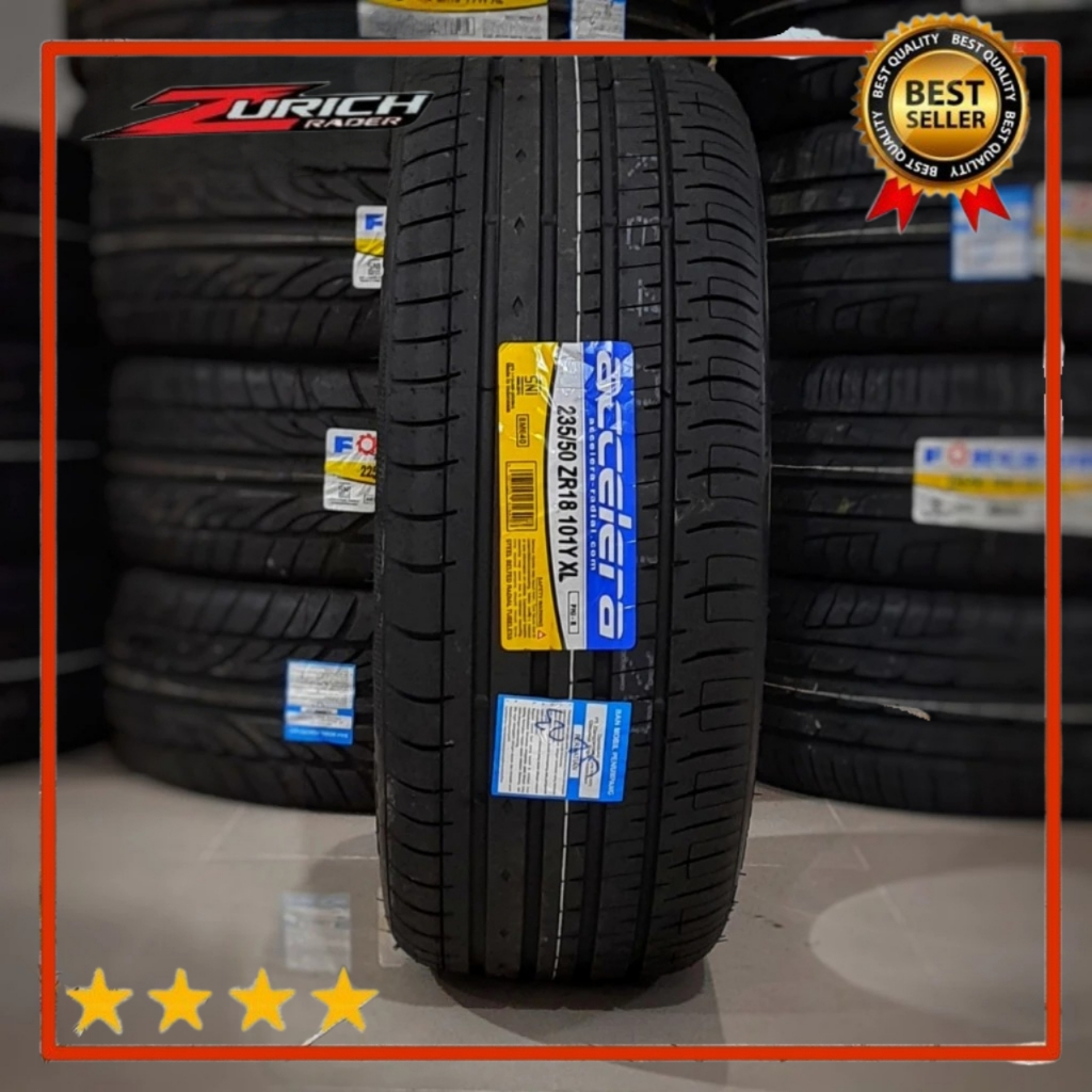 Ban Mobil 235 50 R18 Merek Accelera Phi-R Ukuran 235/50 R18 Tubles
