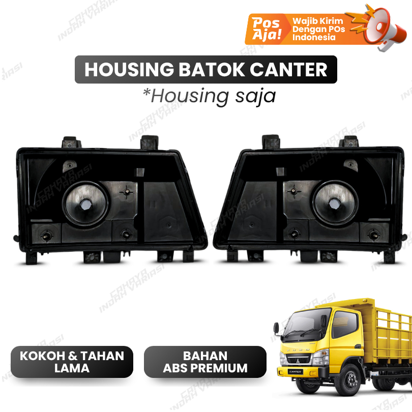 Housing Batok Reflektor Headlamp Truk Canter PNP Housing Batok Lampu Depan Canter