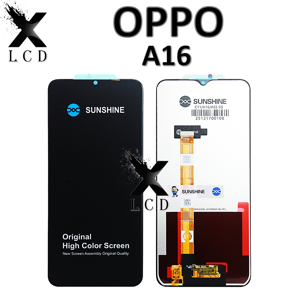 LCD TOUCHSCREEN OPPO A16 COMPLETE FULLSET ORIGINAL 100%