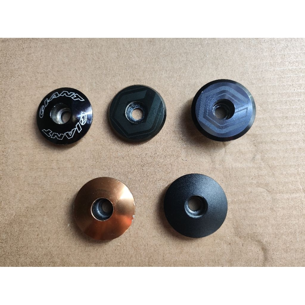 Top cap  tutup stem entity , FSA, neco, thrill sepeda mtb roadbike