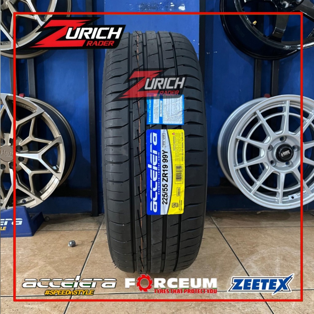 Ban Mobil 225 55 R19 Merek Accelera Iota St68 Ukuran 225/55 R19 Tubles