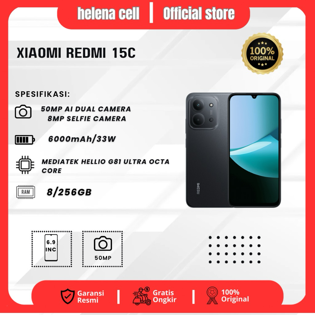 Xiaomi Redmi 15C Ram 8/256GB