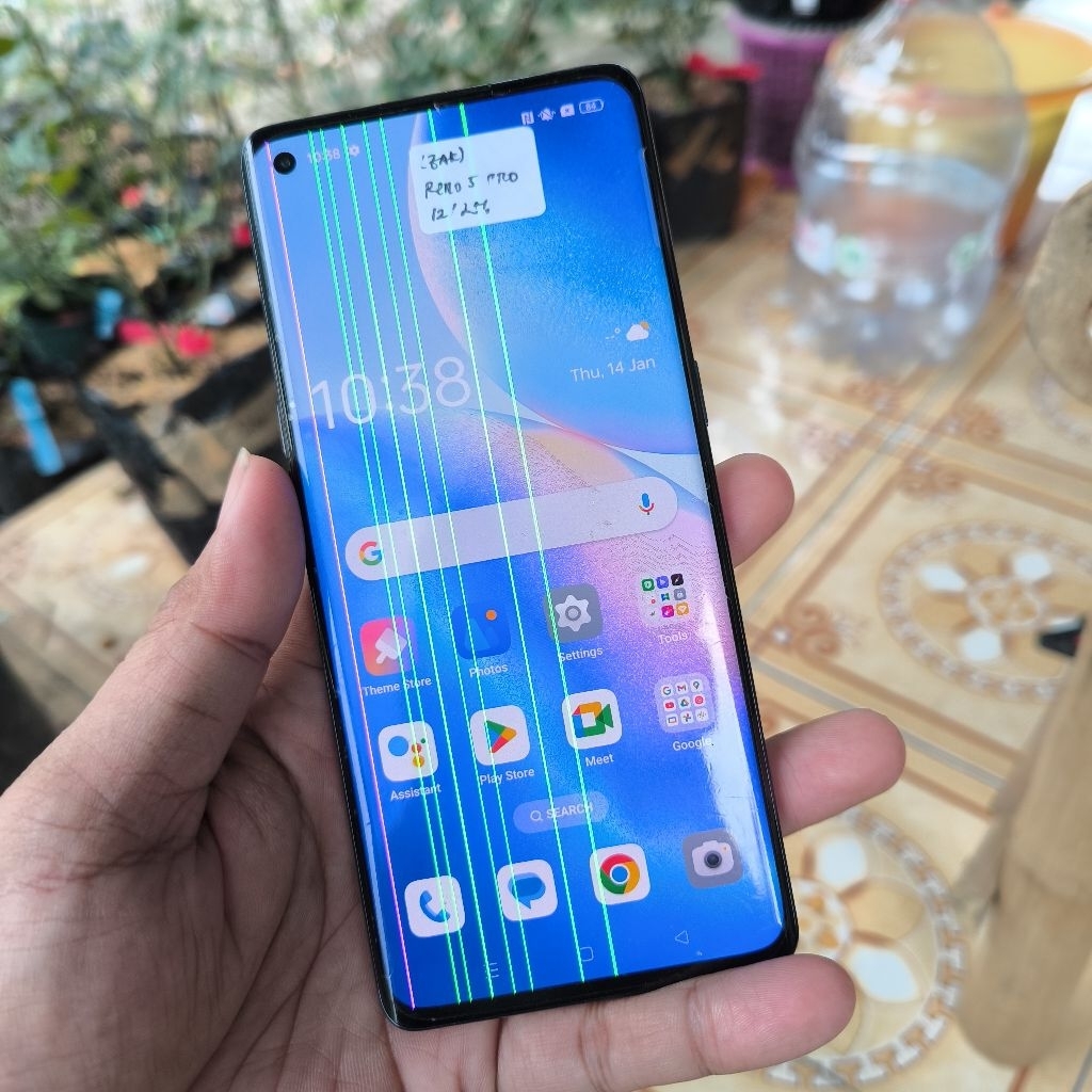 (zak) oppo reno 5 pro 5g 12/256gb ex inter