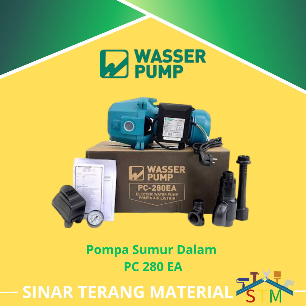 Mesin Pompa Air Jet Pump Wasser PC 280 EA - Otomatis