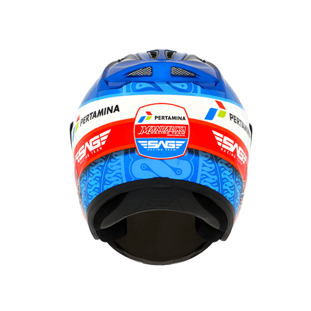 HELM NHK R6 R-6 R 6 HALF FACE HALFFACE MOTIF MANDALIKA SERI GP EDITION| HELM NHK FP EDITION ORIGINAL