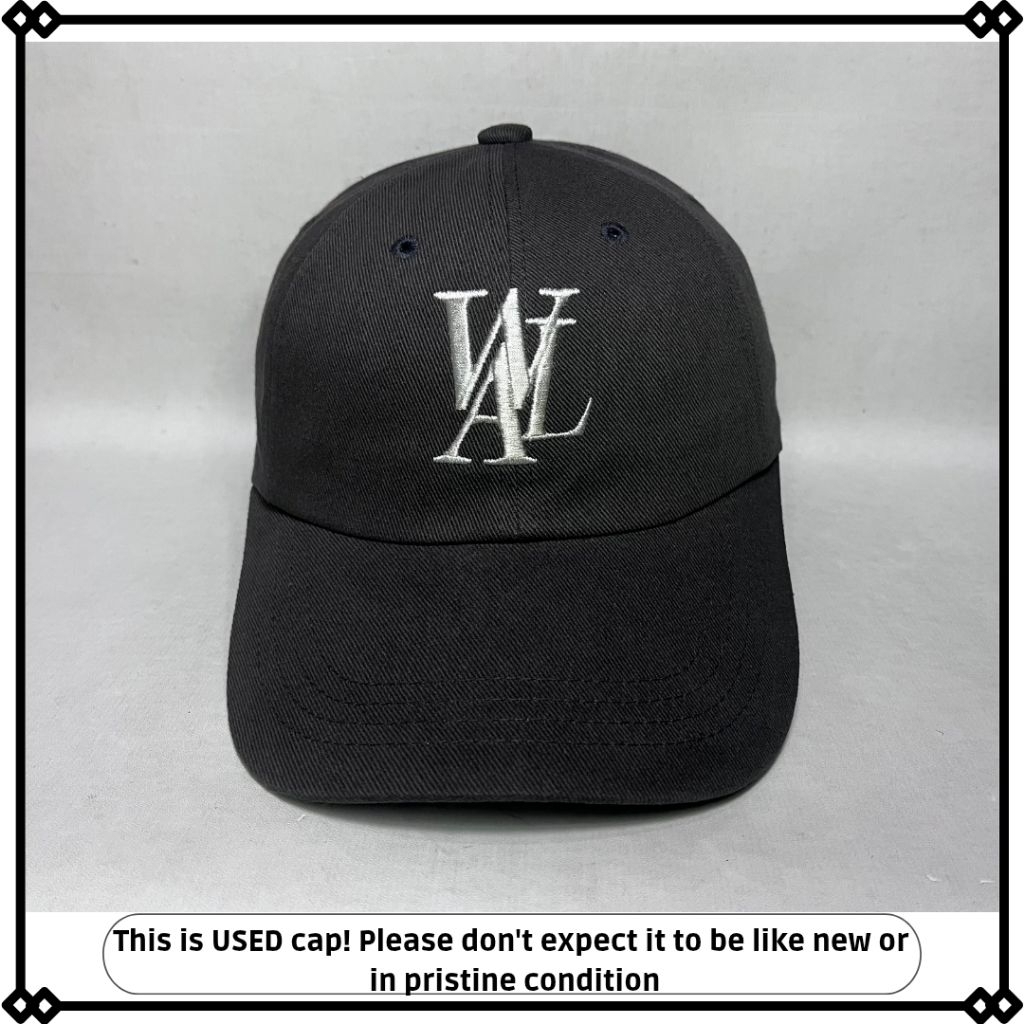 topi casual wooalong cowok cewek original second dewasa