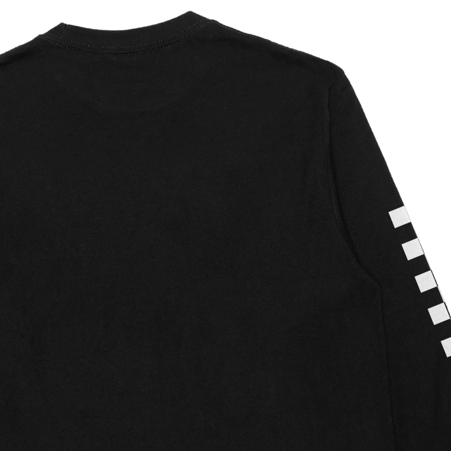 Troy Company Longsleeve Tshirt Black Scooter - Kaos Hitam Lengan Panjang LS 3204