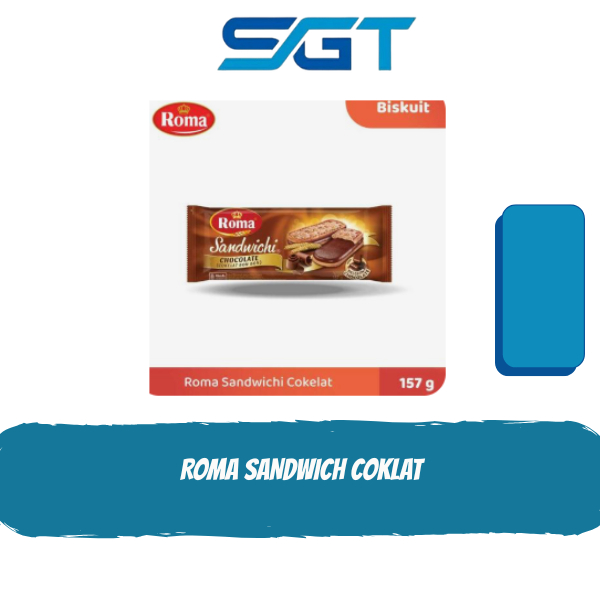 Biskuit Roma Sandwich Coklat 108gr