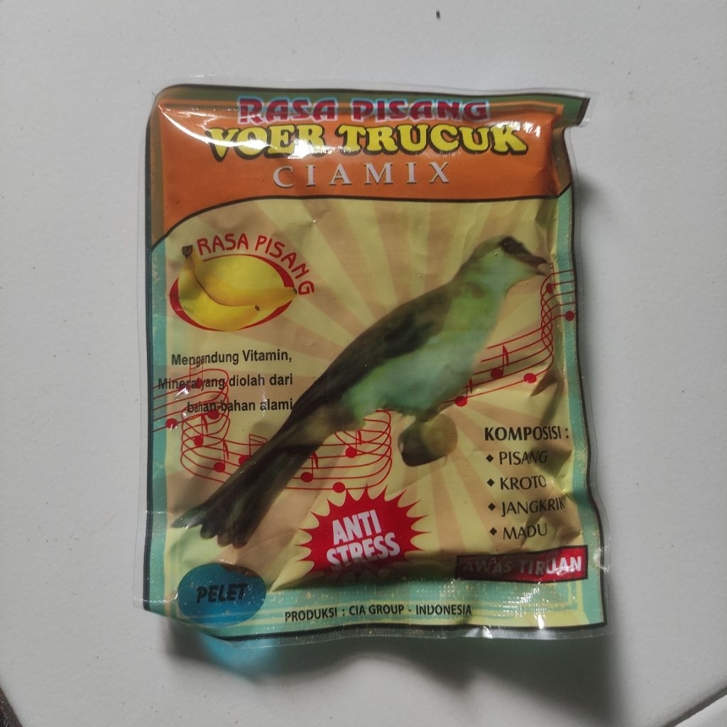 Ciamix Trucuk Voer rasa pisang pakan burung murah