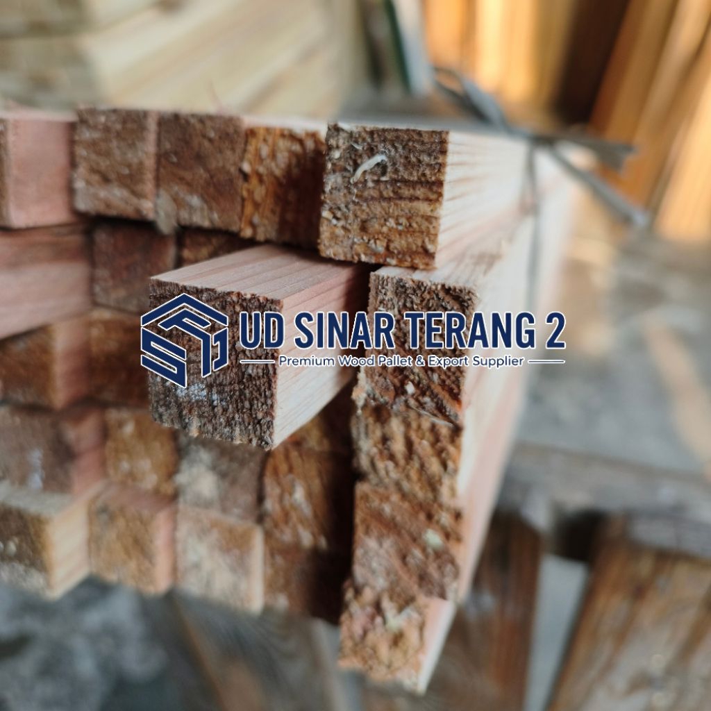 Reng Jati Belanda 2,5 x 2,5 x 200 cm | Reng Jati Belanda Serut