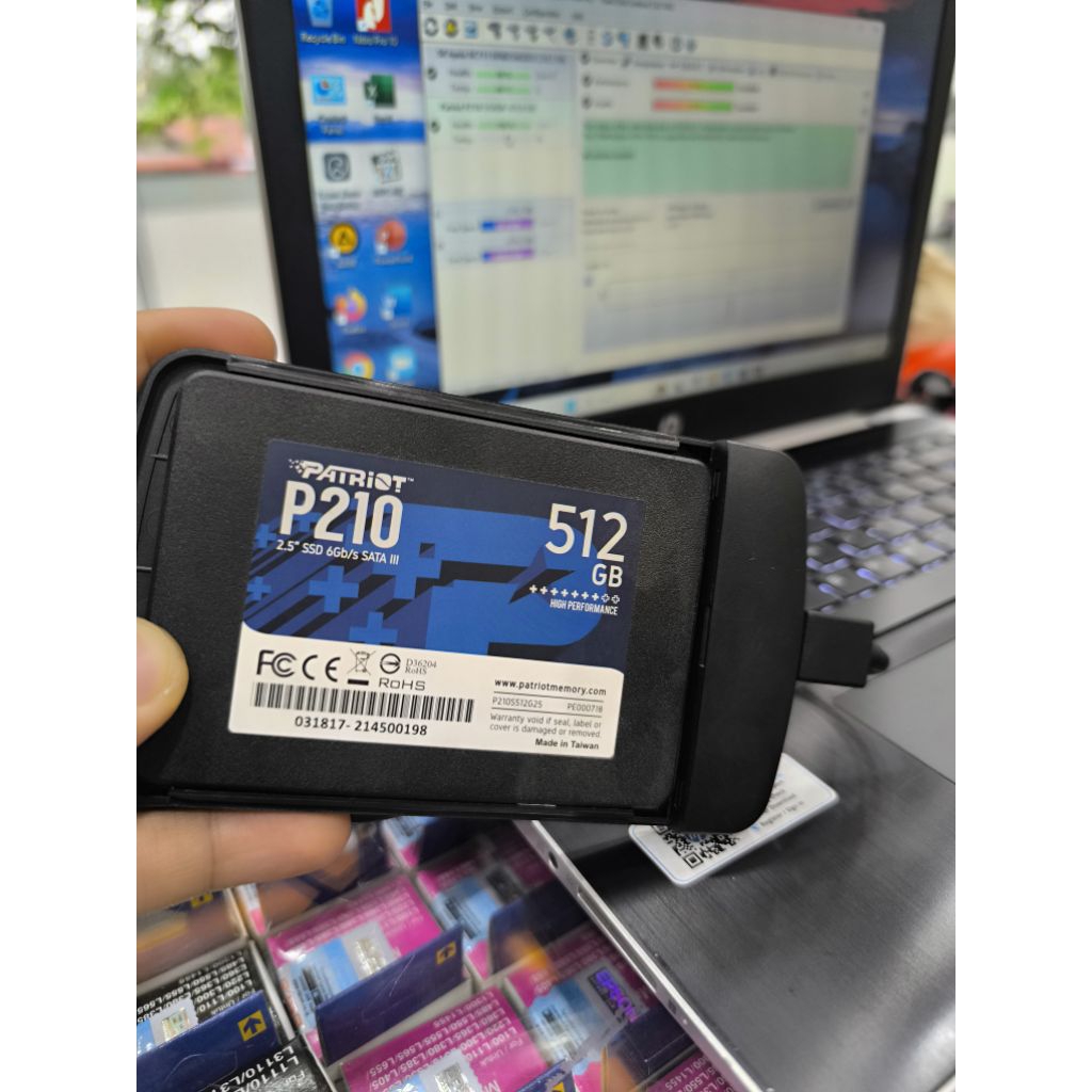 SSD SATA 512 GB second kesehatan 100%