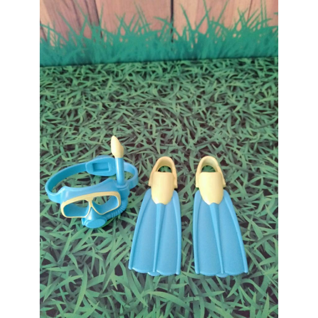 alat penyelam boneka BARBIE ORIGINAL ASLI
