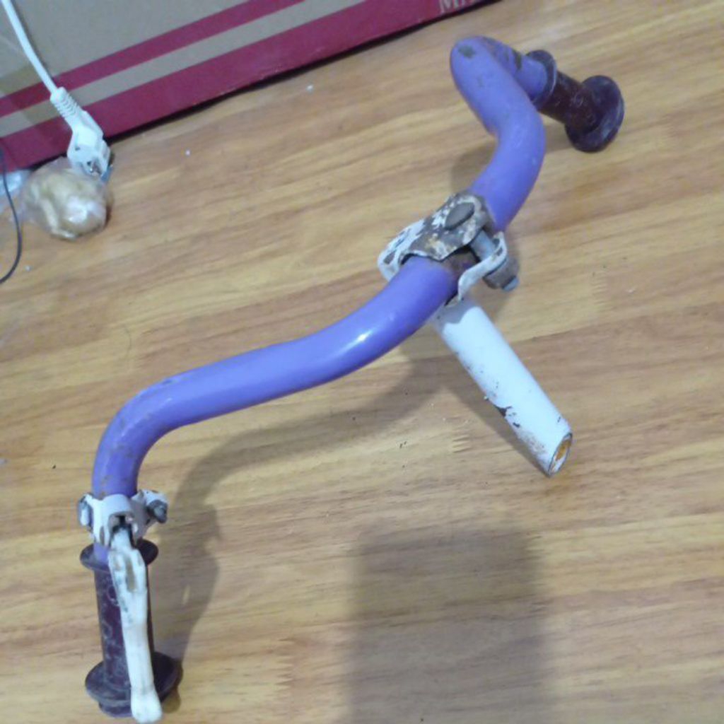 Stang+ stem +  handel rem Sepeda anak ukuran 16 bekas