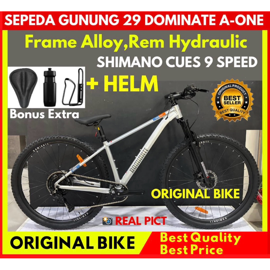 Sepeda Gunung MTB 29 Dominate A-One Terbaru