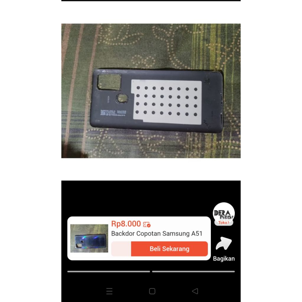 Backdor Copotan Samsung A51
