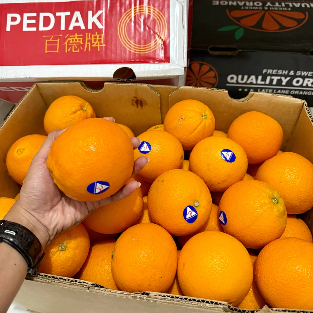 Jeruk Sunkist Navel Segar Premium – Buah Manis & Juicy, Siap Konsumsi, 1 Kg