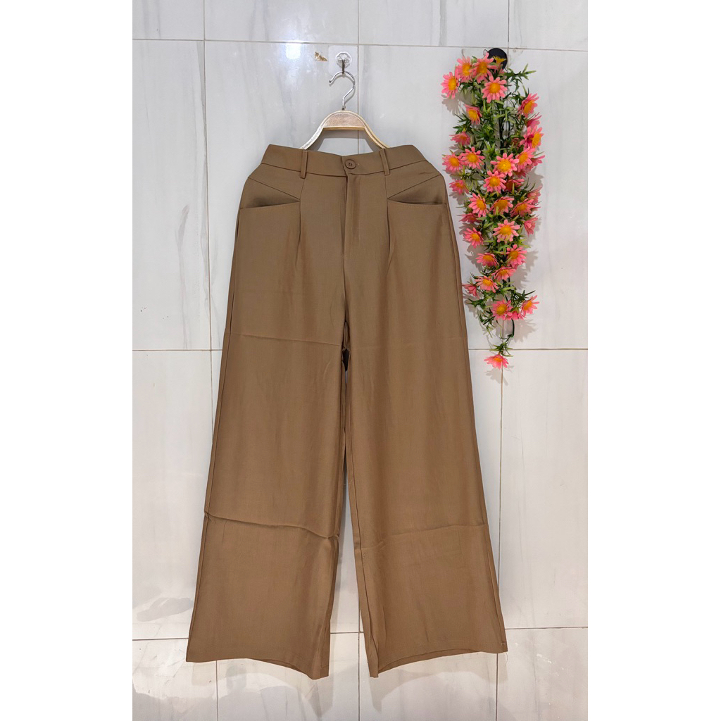 celana kulot wanita katun import premium kulot wanita import premium