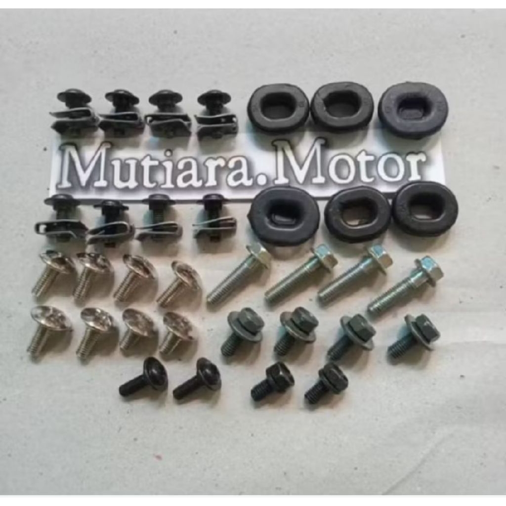 Baut Full body Honda Tiger 2000 + karet / baut honda tiger 2000
