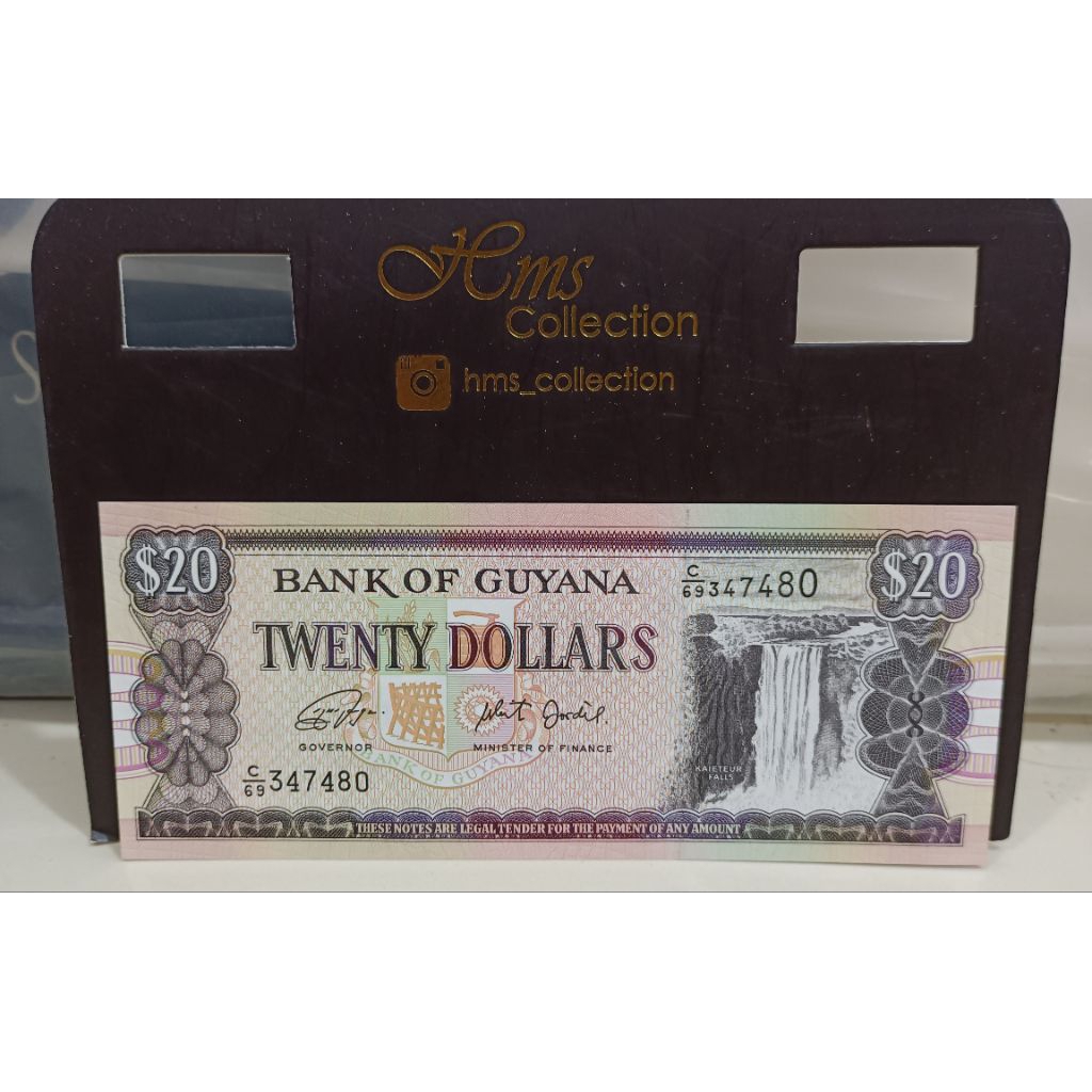 Guyana Kuno  20 dollar untuk koleksi
