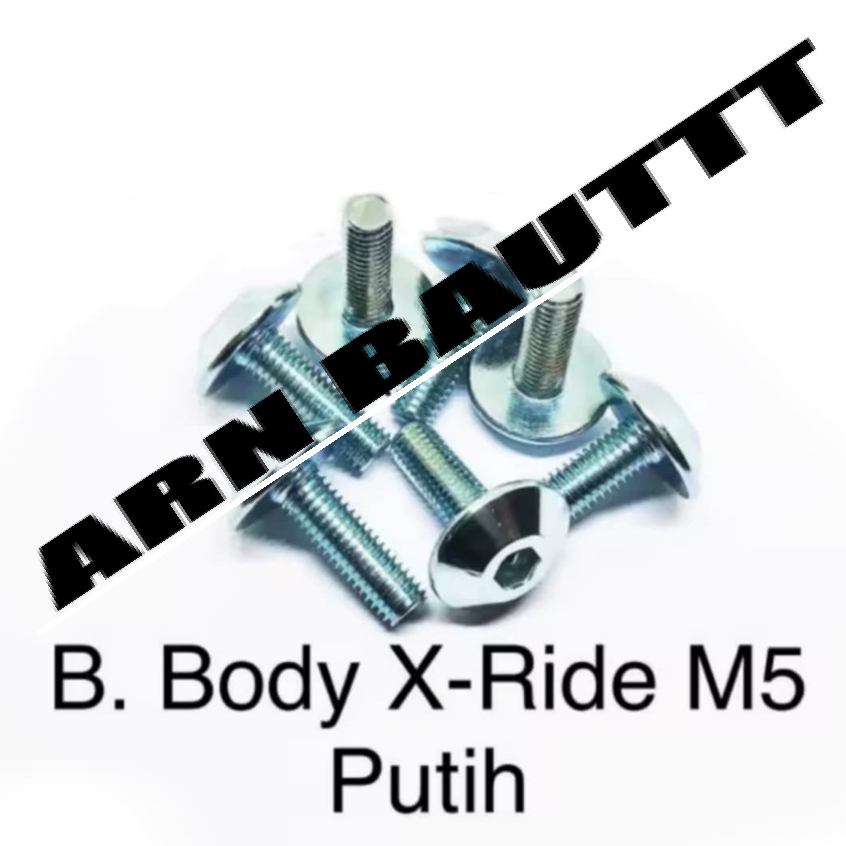 BAUT BODY Xride M5X16MM/BAUT BODY YAMAHA/BAUT COVER BODY