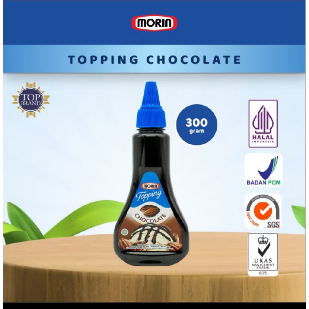 Selai Toping Morin 300gr coklat, strawberry,caramel