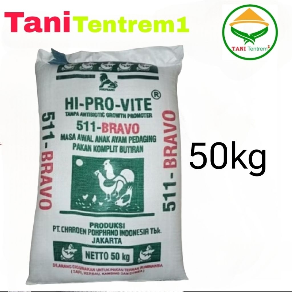 Pakan Ayam 511 Kemasan 50kg untuk Anakan Ayam